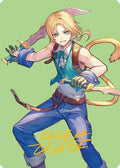 Zidane, Tantalus Thief Art Card (Gold-Stamped Signature) (AAFIN-049) - Art Series: FINAL FANTASY
