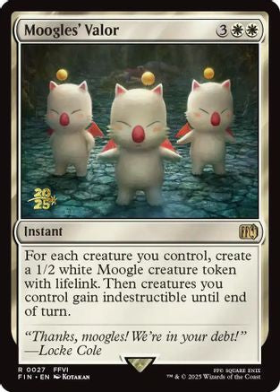 Moogles' Valor (PRE-027) - Prerelease Cards Foil