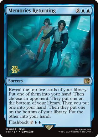 Memories Returning (PRE-063) - Prerelease Cards Foil