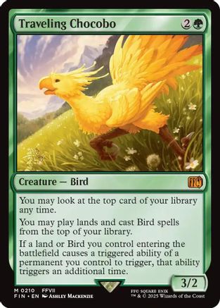Traveling Chocobo (PRE-210) - Prerelease Cards Foil