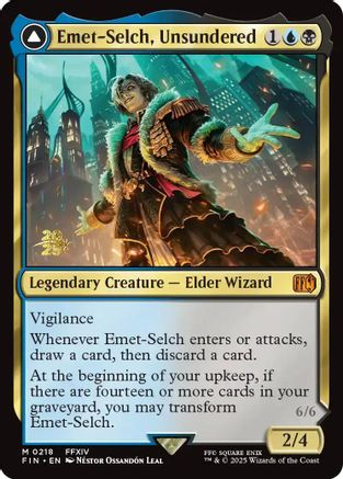 Emet-Selch, Unsundered (PRE-218) - Prerelease Cards Foil