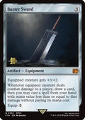 Buster Sword (PRE-255) - Prerelease Cards Foil