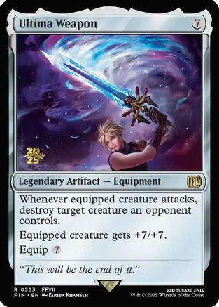 Ultima Weapon (PRE-563) - Prerelease Cards Foil