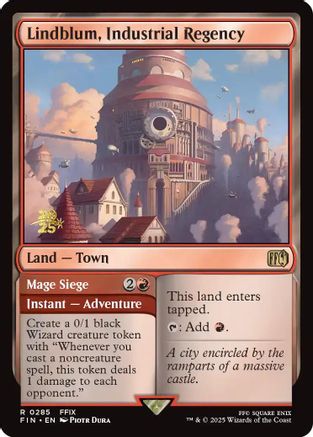 Lindblum, Industrial Regency (PRE-285) - Prerelease Cards Foil