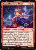 Gogo, Mysterious Mime (Surge Foil) (FIC-056) - Commander: FINAL FANTASY Foil