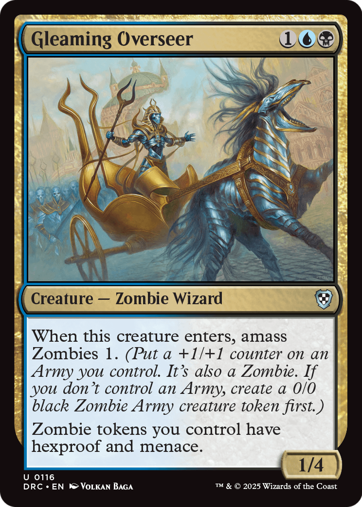 Gleaming Overseer (DRC-116) - Commander: Aetherdrift
