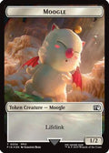 Moogle // Zombie Double-Sided Token (Surge Foil) (FIC-34 // 6) - Commander: FINAL FANTASY Foil