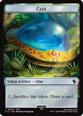 Clue // Treasure Double-Sided Token (Surge Foil) (FIC-9 // 36) - Commander: FINAL FANTASY Foil