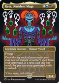 Kess, Dissident Mage (SLD-1167) - Secret Lair Drop (Borderless) Foil