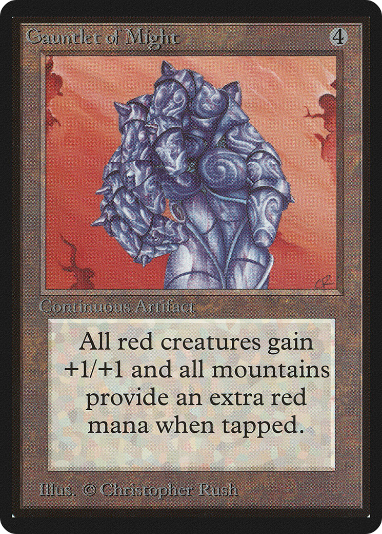 Gauntlet of Might (LEB-) - Limited Edition Beta