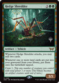 Hedge Shredder (PPDSK-183) - Duskmourn: House of Horror Promos Foil