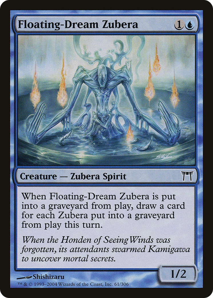 Floating-Dream Zubera (CHK-061) - Champions of Kamigawa Foil