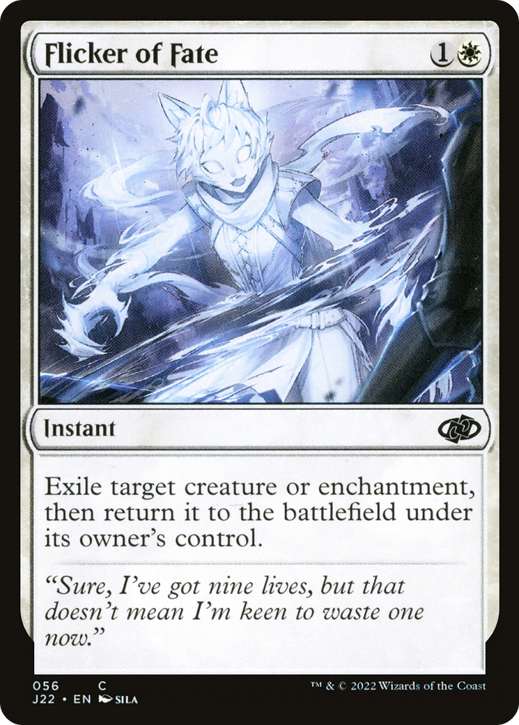 Flicker of Fate (J22-056) - Jumpstart 2022