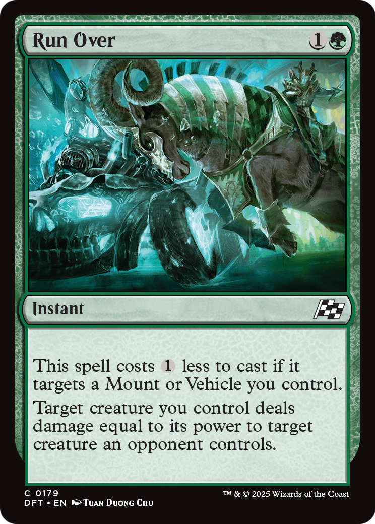 Run Over (DFT-179) - Aetherdrift Foil
