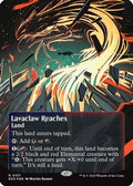 Lavaclaw Reaches (0157) (Borderless) (Galaxy Foil) (EOS-157) - Edge of Eternities: Stellar Sights Foil