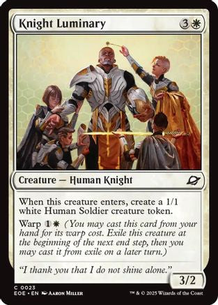 Knight Luminary (EOE-023) - Edge of Eternities