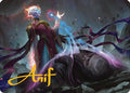 Lightstall Inquisitor Art Card (Gold-Stamped Signature) (AAEOE-005) - Art Series: Edge of Eternities