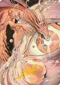 Nova Hellkite Art Card (40/54) (Gold-Stamped Signature) (AAEOE-040) - Art Series: Edge of Eternities