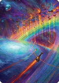 Cascading Cataracts Art Card (43/54) (AAEOE-043) - Art Series: Edge of Eternities