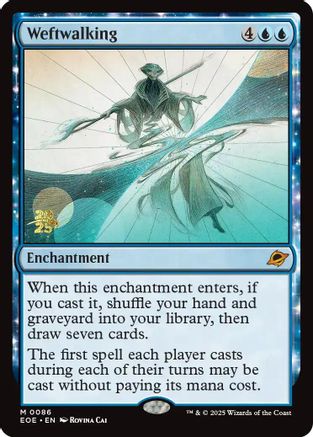 Weftwalking (PRE-086) - Prerelease Cards Foil