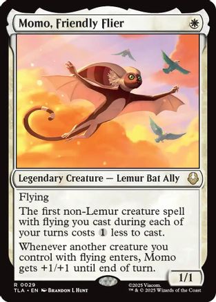 Momo, Friendly Flier (TLA-029) - Avatar: The Last Airbender