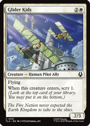 Glider Kids (TLA-021) - Avatar: The Last Airbender Foil