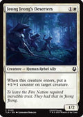 Jeong Jeong's Deserters (TLA-025) - Avatar: The Last Airbender Foil
