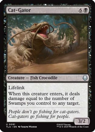 Cat-Gator (TLA-091) - Avatar: The Last Airbender Foil