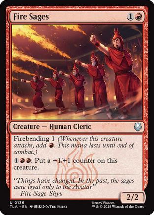 Fire Sages (TLA-136) - Avatar: The Last Airbender