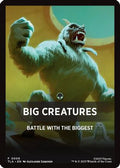 Big Creatures Theme Card (TLA-009) - Avatar: The Last Airbender