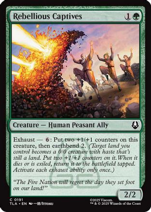 Rebellious Captives (TLA-191) - Avatar: The Last Airbender