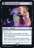 Confront the Past (PRE-067) - Strixhaven: School of Mages Promos: (lesson) Foil