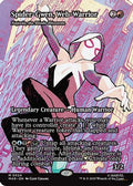 Spider-Gwen, Web-Warrior - Najeela, the Blade-Blossom (Borderless) (MAR-024) - Marvel Eternal-Legal