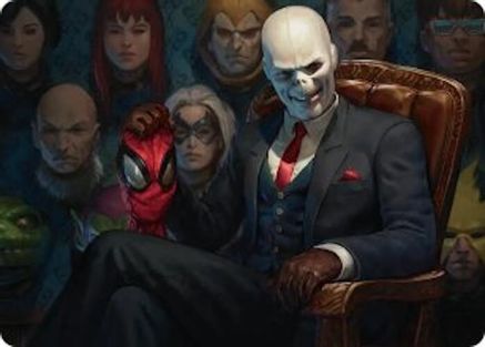 Chameleon, Master of Disguise Art Card (AASPM-005) - Art Series: Marvel's Spider-Man