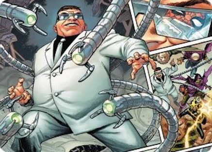 Doctor Octopus, Master Planner Art Card (48/54) (AASPM-048) - Art Series: Marvel's Spider-Man