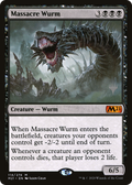 Massacre Wurm (PPM21-114P) - Core Set 2021 Promos