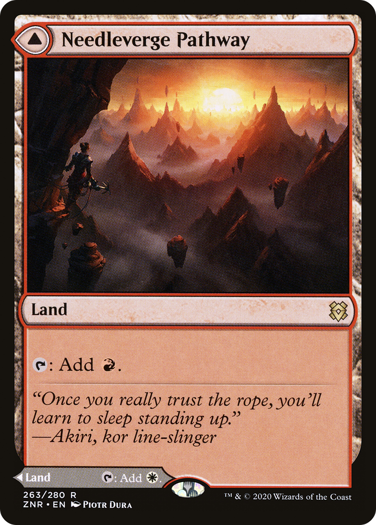 Needleverge Pathway (ZNR-263) - Zendikar Rising