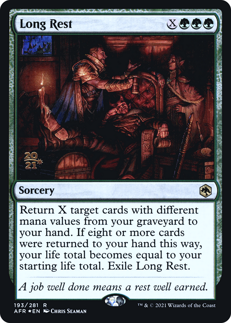 Long Rest (PRE-193) - Adventures in the Forgotten Realms Promos Foil