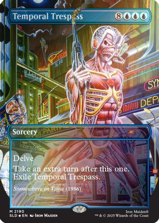Temporal Trespass (Rainbow Foil) (SLD-2190) - Secret Lair Drop Series Foil