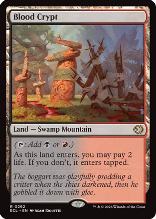 Blood Crypt (ECL-262) - Lorwyn Eclipsed Foil