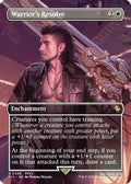 Warrior's Resolve (Borderless) (FIC-465) - Commander: FINAL FANTASY