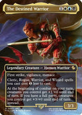 The Destined Warrior (Borderless) (FIC-443) - Commander: FINAL FANTASY Foil