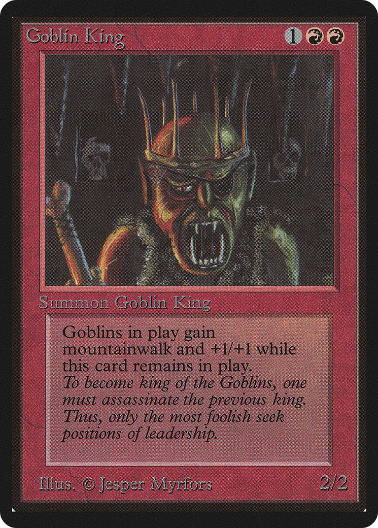Goblin King (LEB-) - Limited Edition Beta