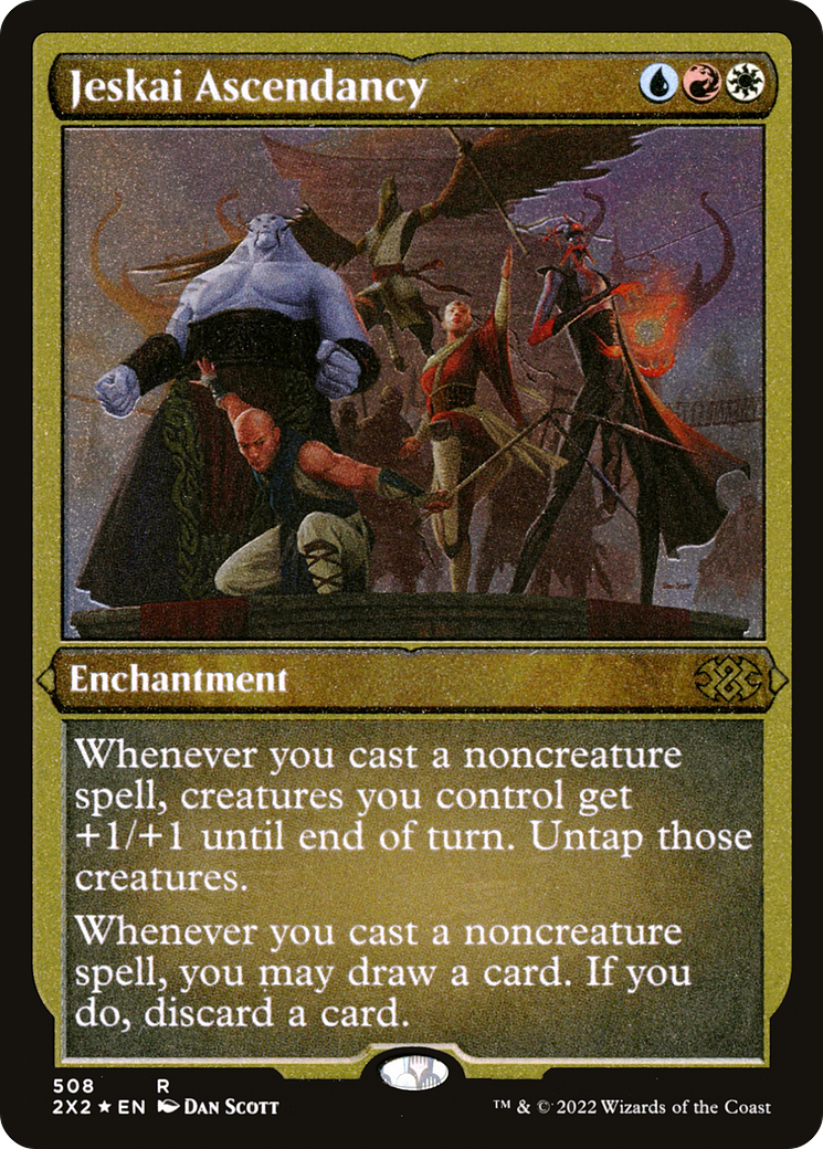 Jeskai Ascendancy (Foil Etched) (2X2-508) - Double Masters 2022 Foil