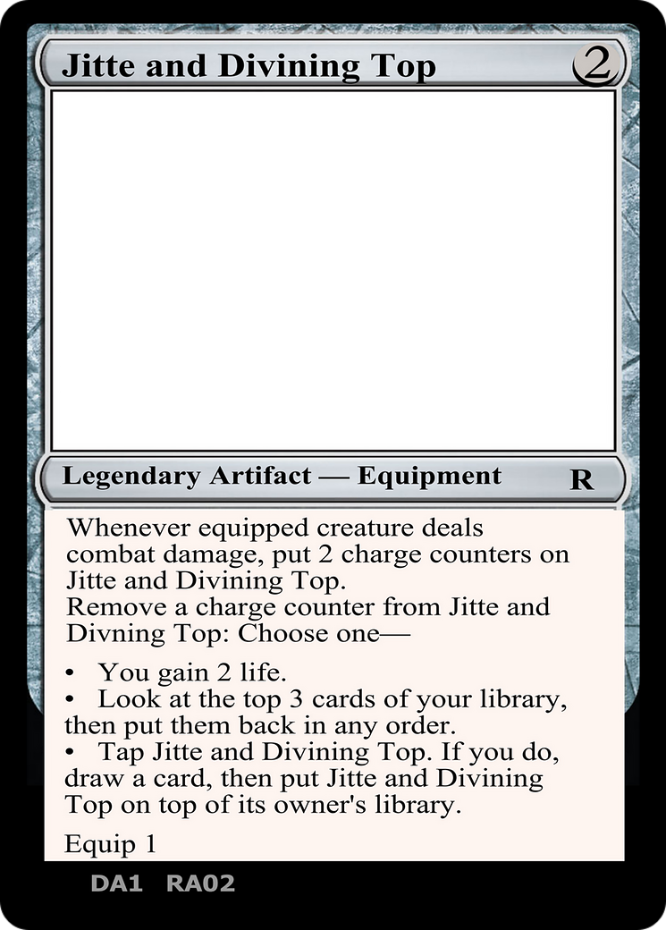 Jitte and Divining Top (UNK-) - Unknown Event