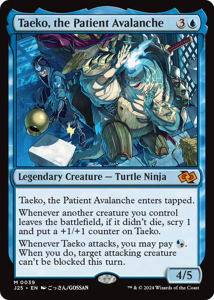 Taeko, the Patient Avalanche (Anime) (J25-039) - Foundations Jumpstart