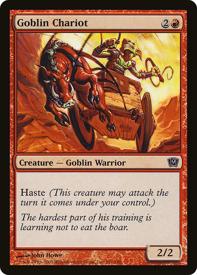Goblin Chariot (9ED-191★) - 9th Edition