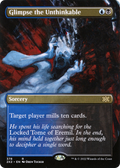 Glimpse the Unthinkable (Borderless) (2X2-378) - Double Masters 2022 Foil