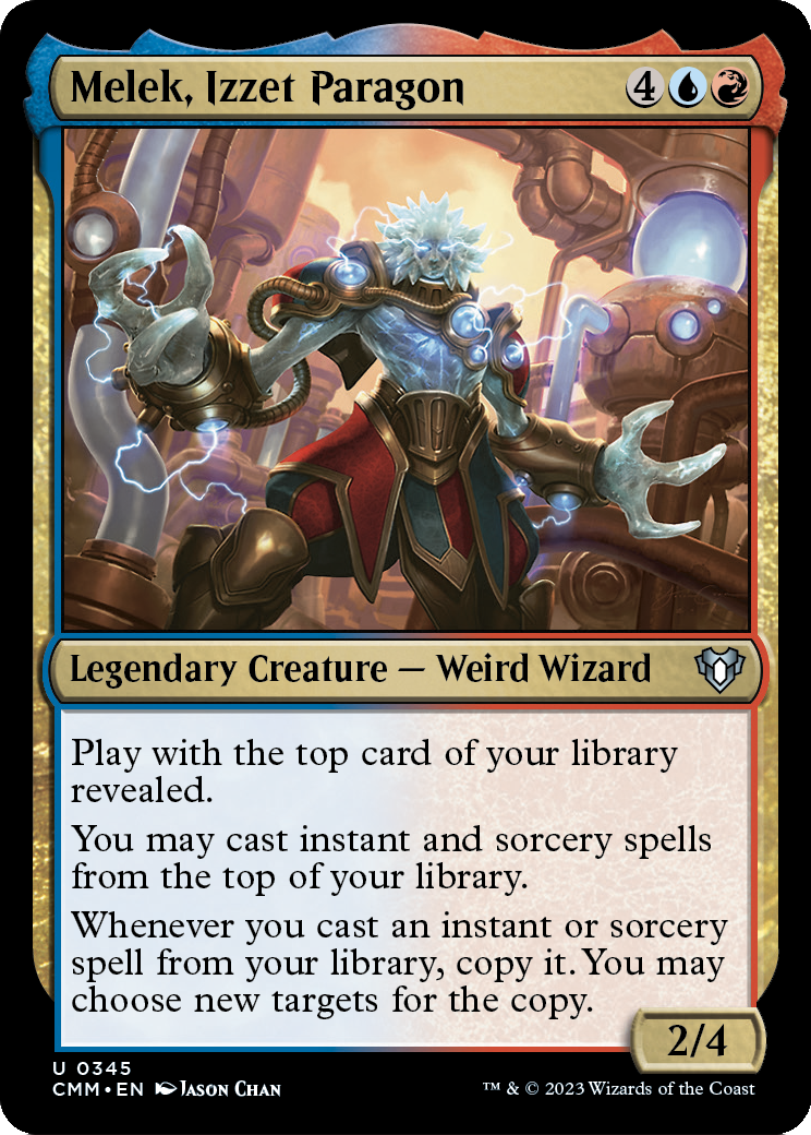 Melek, Izzet Paragon (CMM-345) - Commander Masters