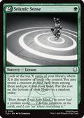 Seismic Sense (TLA-195) - Avatar: The Last Airbender Foil